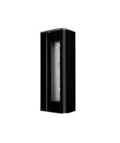 Audio 1 Butonlu Konsept Kameralı Villa Kit Zil Paneli 45 Derece Çevirme Aparatı Siyah