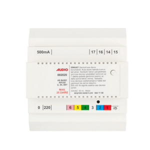 Audio - 24 Daire Konuşmalı Sistem Paketi (KD200 Şube  - Basic Santral - Basic Zil Paneli)