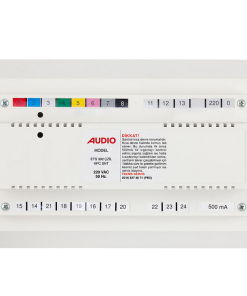 Audio - ETS302 - Kapıcılı - Çift Zilli Telefonlu Diafon Santrali