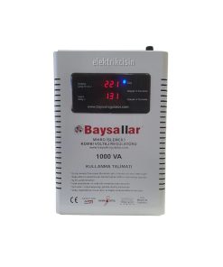 Baysallar 1000VA Dijital Kombi Ve Tv Regülatörü (Mikro İşlemcili)
