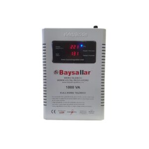 Baysallar 1000VA Dijital Kombi Ve Tv Regülatörü (Mikro İşlemcili)