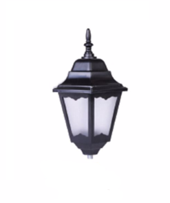 DPA 1018 - Nipel Çıkışlı 36'lık Siyah ABS Altıgen Bahçe Armatürü