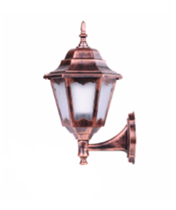 DPA 1019 - Duvar Tipi 45'lik Bakır ABS Altıgen Bahçe Armatürü