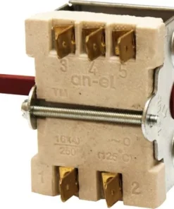 Çevirmeli Porselen Anahtar 3+2