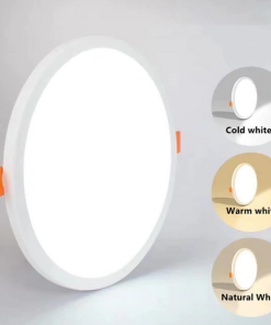 Marmaline - 36 Watt - Sıva Altı - Ayarlanabilir Delik Çaplı Kombine Plus Led Panel - 6500k - Beyaz Işık