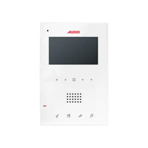 Audio 4.3 '' Dokunmatik Butonlu Dikey Görüntülü Diafon - Beyaz
