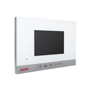 Audio 4.3 '' Mekanik Butonlu Bas Konuş Slim Görüntülü Diafon - Beyaz