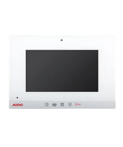Audio 7 '' Dokunmatik Butonlu Handsfree Görüntülü Diafon - Beyaz