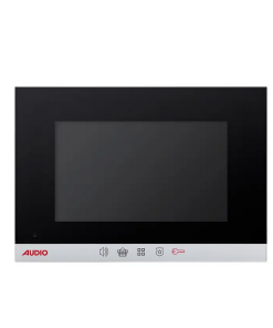 Audio 7 '' Dokunmatik Butonlu Handsfree Görüntülü Diafon - Siyah