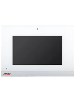 Audio 7 '' Dokunmatik Ekranlı, Alarmlı, Hafızalı Handsfree Görüntülü Diafon - Beyaz