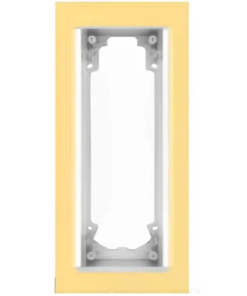 Audio Gold Renk Alüminyum Kasa Beyaz Işıklı Sıva Altı Zil Paneli Altlık Çerçevesi