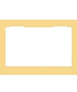 Audio 4.3 '' Gold Renk Alüminyum Döküm Diafon Çerçevesi