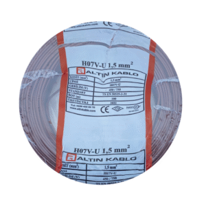 Altın - 1.5mm2 Nya Kablo - Siyah (100 mt)