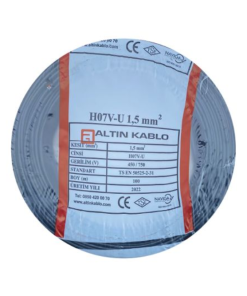 Altın - 1.5mm2 Nya Kablo - Siyah (100 mt)