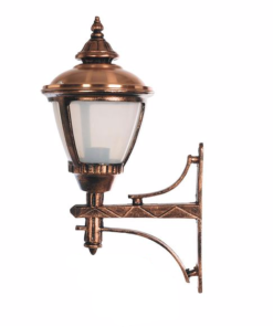 DPA 1568 - Duvar Tipi 55'lik Küçük Ulubatlı Alüminyum Döküm Bakır Bahçe Armatürü