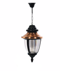 DPA 1582 - Askılı Tip 65'lik Bakır Sıva Alüminyum Döküm Siyah Bahçe Armatürü