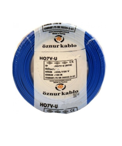 Öznur - 1.5mm2 Nya Kablo - Mavi (1 mt)