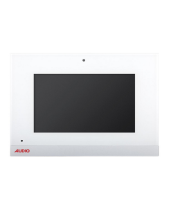 Audio 7 '' Dokunmatik Ekranlı, Cepten Kontrollü, Kablolu Akıllı Ev Hafızasız Görüntülü Diafon - Beyaz