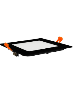 Marmaline - 24 Watt - Siyah Kasa -  Sıva Altı Kare Slim Led Spot Panel - 3200k - Gün Işığı