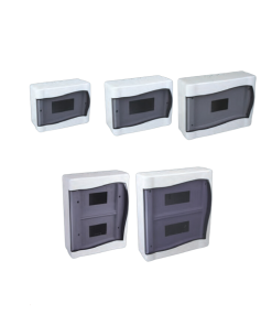 Işıldar - 24'lü Sıva Üstü Çift Sıra Sigorta Kutusu (W Otomat Kutusu)