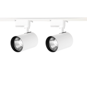 Universal  - 1 Metre Raylı, 60w 2 Adet Spotlu Ray Spot Seti - Beyaz Kasa - Ilık Beyaz - 4000K
