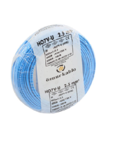 Öznur - 2.5mm2 Nya Kablo - Mavi (1 mt)