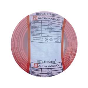 Altın - 2.5mm2 Nya Kablo - Kırmızı (100 mt)