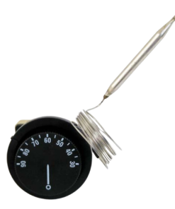 Tecasa - 30-90°C - 2 Çıkışlı 1mt Problu Gazlı 1. Sınıf Termostat