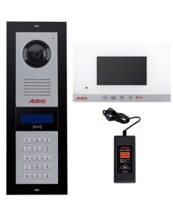 Audio - 1 Daire 4.3'' Görüntülü Takım (3002 Zil Paneli, 1180 Beyaz Şubeli)