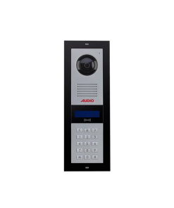 Audio - 140 Daire 4.3'' Kart + Boncuk Geçişli Görüntülü Takım (3003 Zil Paneli, 1181 Siyah Şubeli)