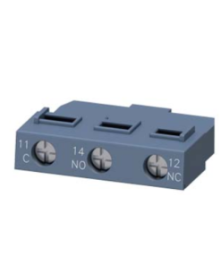 Siemens - Motor Koruma Şalteri Üstten Yatay Montajlı Yardımcı Kontak (1C/0) - 3RV2901-1D