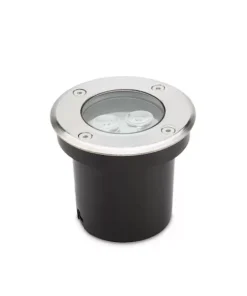 10cm - 3w - Yuvarlak - Ip68 - Su/Darbeye Dayanıklı - Gömme Armatür - Amber