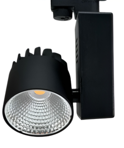 Universal - 40w - Monofaze Samsung Ledli Ray Spot - Siyah Döküm Kasa - Beyaz Işığı  - 6500K