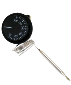 Tecasa - 50-300°C - 2 Çıkışlı 1mt Problu Gazlı 1. Sınıf Termostat