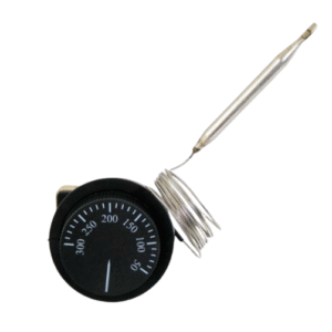 Tecasa - 50-300°C - 2 Çıkışlı 1mt Problu Gazlı 1. Sınıf Termostat