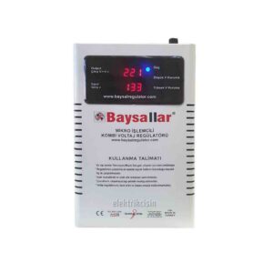 Baysallar 500VA Dijital Kombi Ve Tv Regülatörü (Mikro İşlemcili)