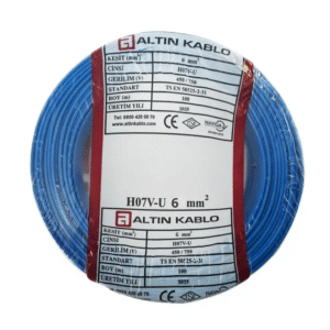Altın - 6mm2 Nya Kablo - Kahverengi (100 mt)