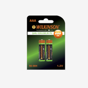 Wilkinson  - 600mah AAA İnce Kumanda Pili - 2'li Paket