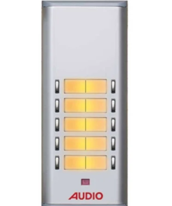 Audio 10 Butonlu Yan Sıra Zil Paneli