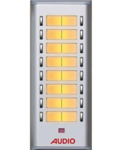 Audio 16 Butonlu Yan Sıra Zil Paneli