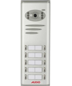 Audio 10 Butonlu Kameralı Dijital Kapı Önü Zil Paneli