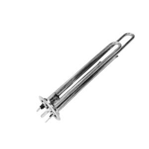 Marmaline - 2000w - 6.3*31.5cm - 8.5Ø - Yuvarlak Flanşlı Krom Termosifon Isıtıcı Rezistansı - 220v