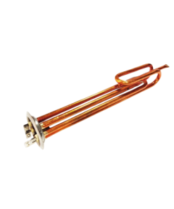 Marmaline - 2000w - 6.5*27cm - 8.5Ø - Yuvarlak Flanşlı Bakır Termosifon Isıtıcı Rezistansı - 220v