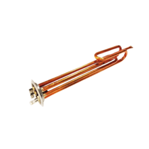 Marmaline - 2000w - 6.5*27cm - 8.5Ø - Yuvarlak Flanşlı Bakır Termosifon Isıtıcı Rezistansı - 220v