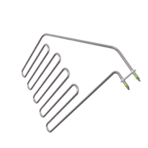 Marmaline - 2500w - 31*48cm - 8.5Ø - 4 Boğumlu Üçgen Yandan Girişli Sauna Isıtıcı Rezistansı - 220v