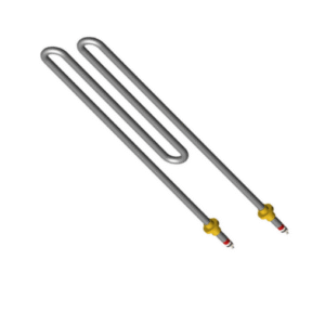 Marmaline - 2000w - 10*37.5cm - 8.5Ø - 2 Boğumlu Dikey Uzun Sauna Isıtıcı Rezistansı - 220v