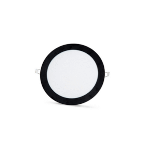 Marmaline - 9 Watt - Siyah Kasa - Sıva Altı Yuvarlak Slim Led Spot Panel - 3200k - Gün Işığı