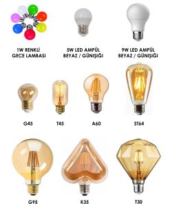 Marmaline - 100 Metre 100 Duylu Kablolu Organizasyon, Bahçe Aydınlatma ve Işıklandırma Seti