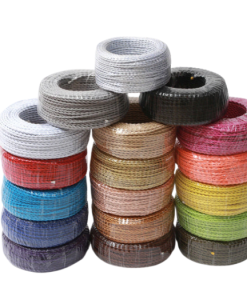 Marmaline - 2'li Burgulu Kablo, Örgülü -  A.Turuncu