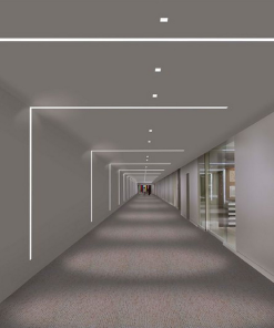 Marmaline - 150cm - 50w - 45mm*35mm Sıva Altı Linear Armatür - Özel Kasa Rengi - 4000k Ilık Beyaz